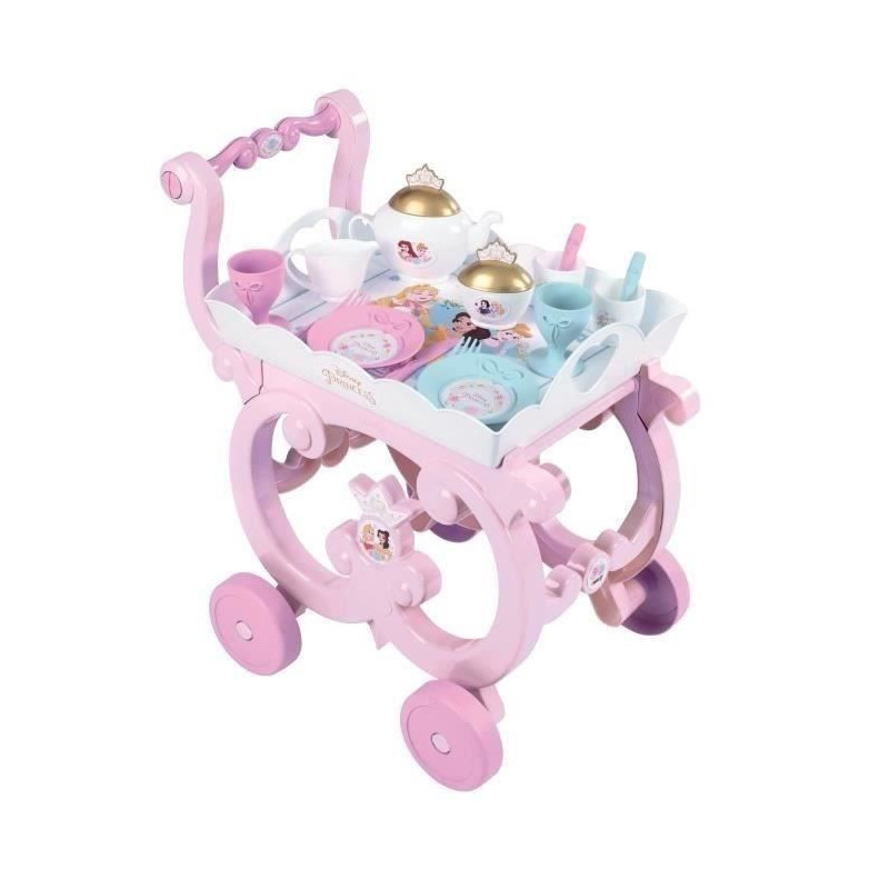 Disney Princess XL Serving Trolley - Smoby - Unisex - Pink - 17 access