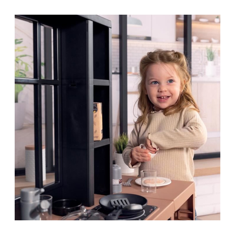 Smoby - Loft Kitchen - 32 Accessories - From 3 Years