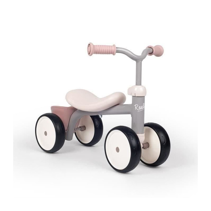 Rookie Pink metal carrier for children aged 12 months - Smoby