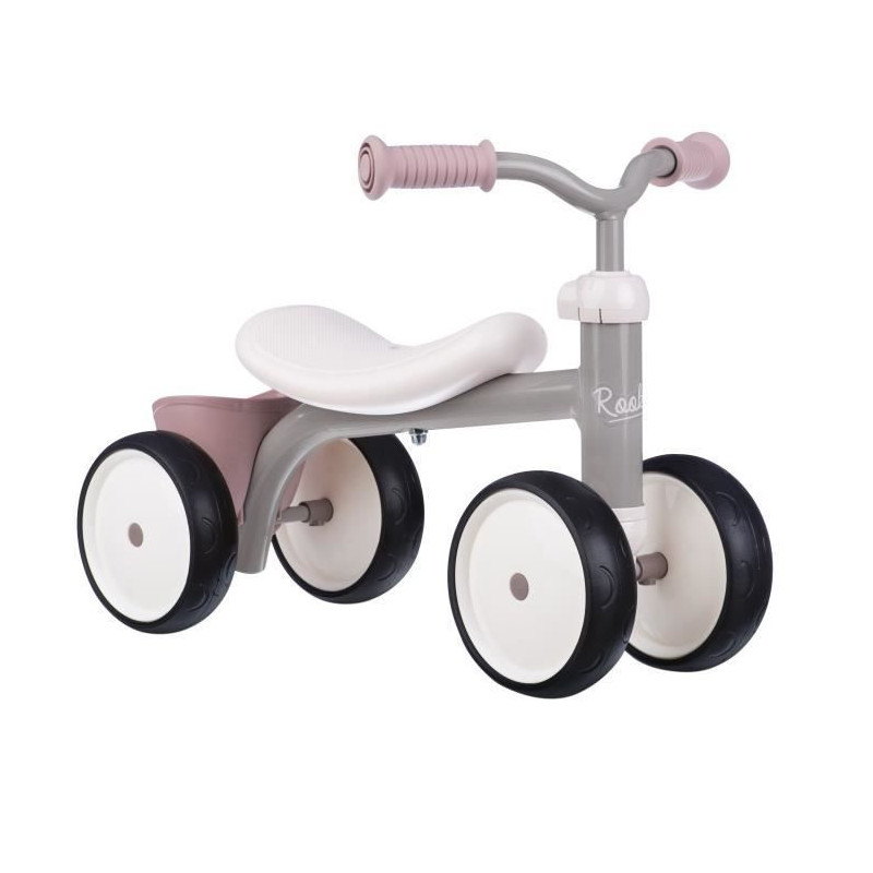 Rookie Pink metal carrier for children aged 12 months - Smoby