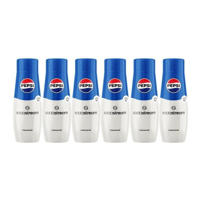 SODASTREAM Concentrated PEPSI 440ml Batch of 6