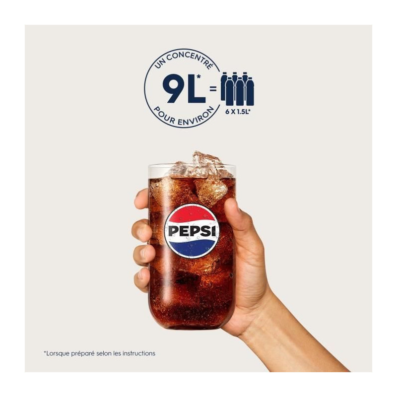 SODASTREAM Concentrated PEPSI 440ml Batch of 6