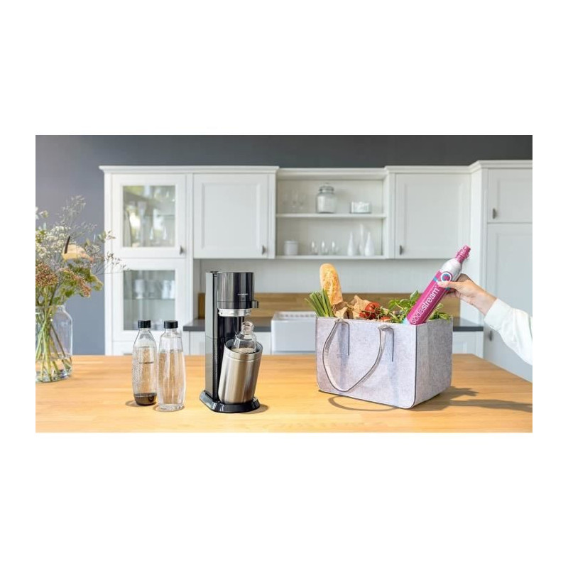 SODASTREAM 3000090 - Glass carafe 1L compatible only DUO machine - Dis