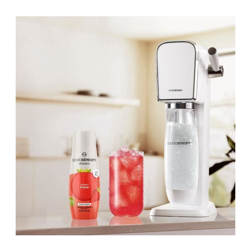 SODASTREAM Concentrates - Pack of 6 Sugar-Free Strawberry Concentrates
