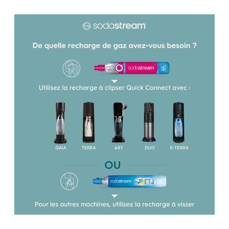 Sodastream 3011084 - Additional cylinder CQC 60L