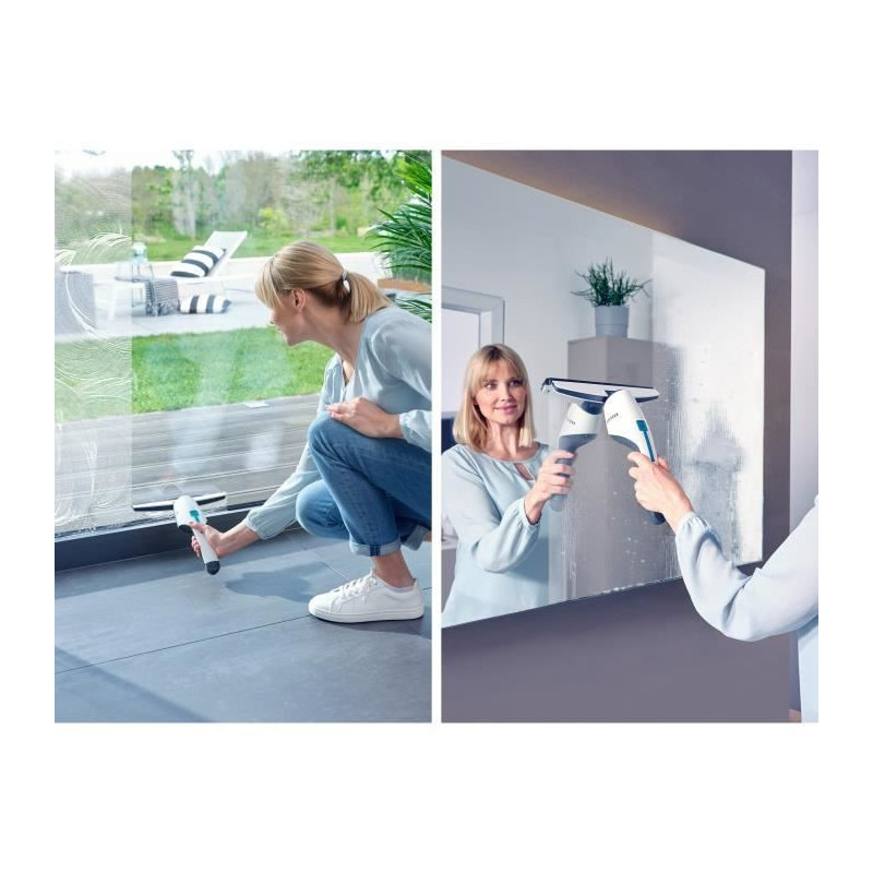 Leifheit 51030 - Nemo window vacuum cleaner - 60ml tank - 45min autono