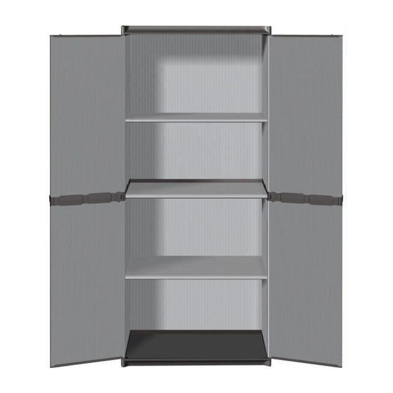 TOOD High Resin Storage Cabinet 3 Shelves