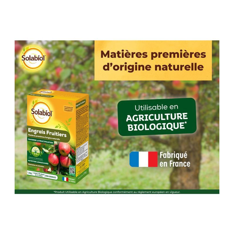 Solabiol Sofruy15 Fruit fertilizer - 1.5 kg