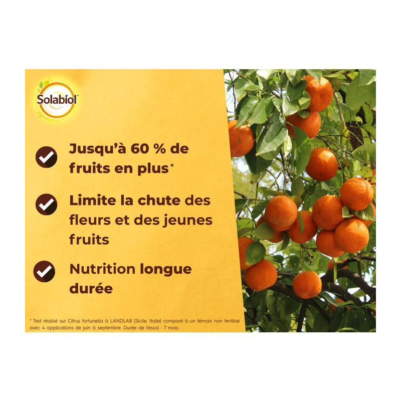 SOLABIOL SOAGY15 Citrus Fertilizer - 1.5 Kg