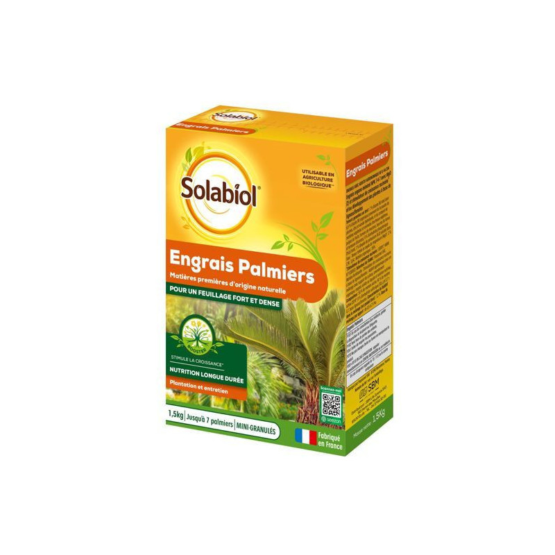 Solabiol Sopalmy15 Palm fertilizers and Mediterranean plants 1.5 kg, u