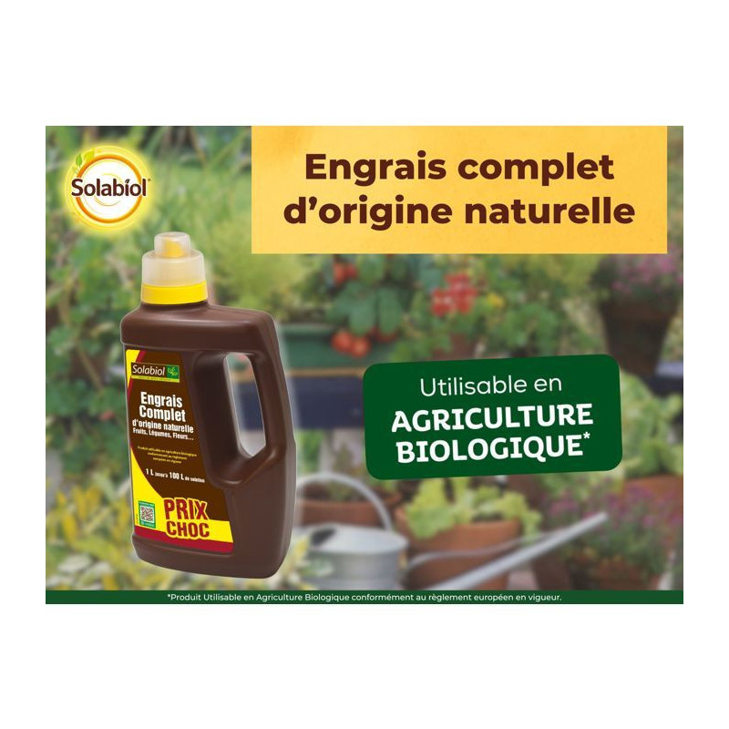 Solabiol solicomp1 Full liquid fertilizer 1L - Universal fertilizer |