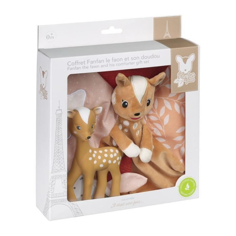 Birth box - SOPHIE LA GIRAFE - Doudou Fanfan + Fanfan