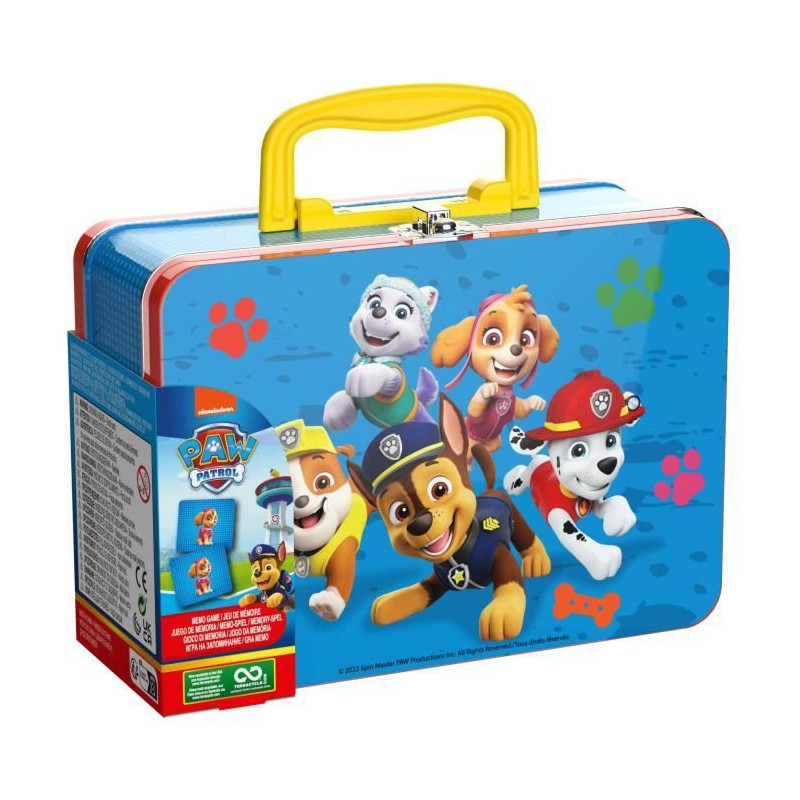 SPIN MASTER MEMO SUITCASE Paw Patrol