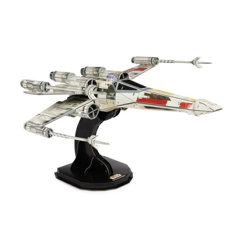 Star Wars - X-WING FIGHTER - 4D model to build - 28 cm