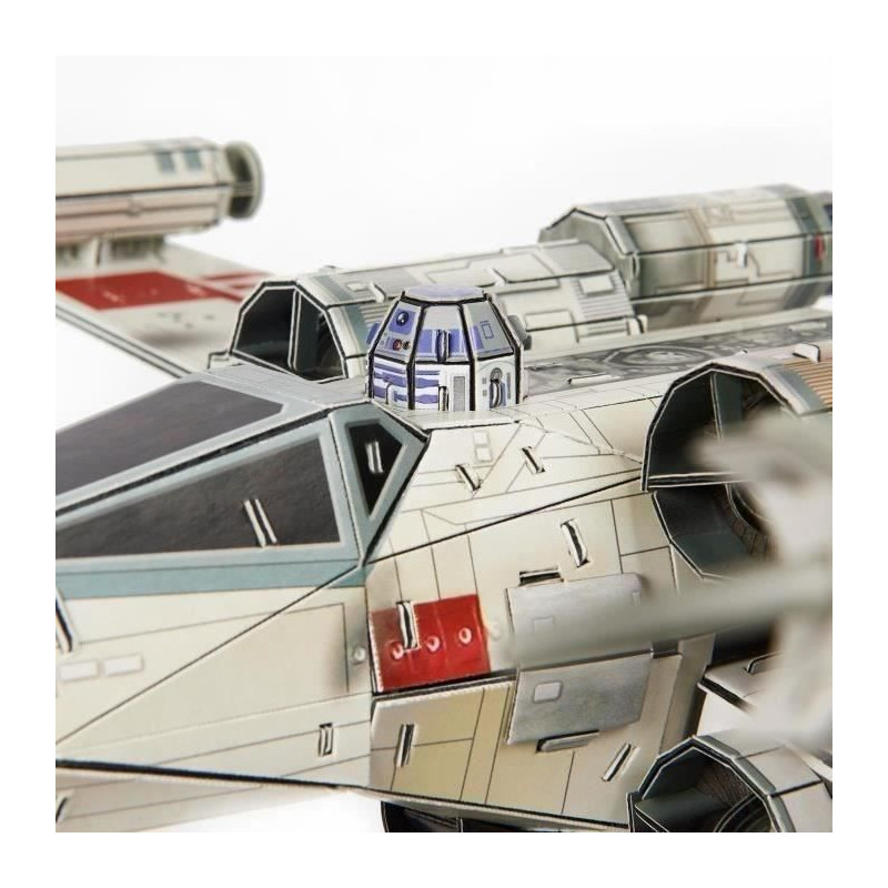 Star Wars - X-WING FIGHTER - 4D model to build - 28 cm