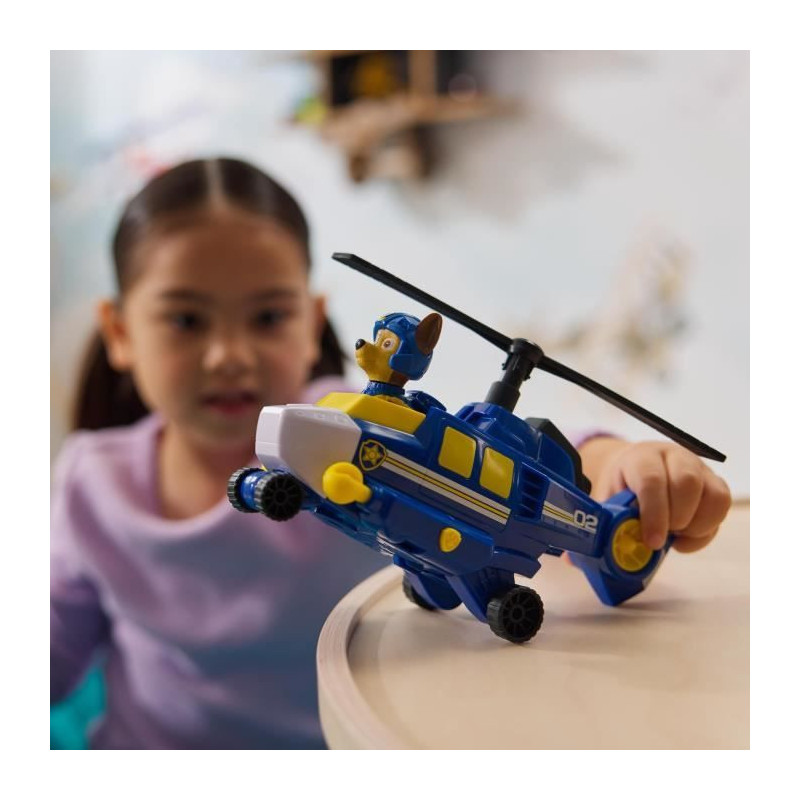 SPIN MASTERVEHICLE + CHASE AIR RESCUE FIGURE PAW Patrol