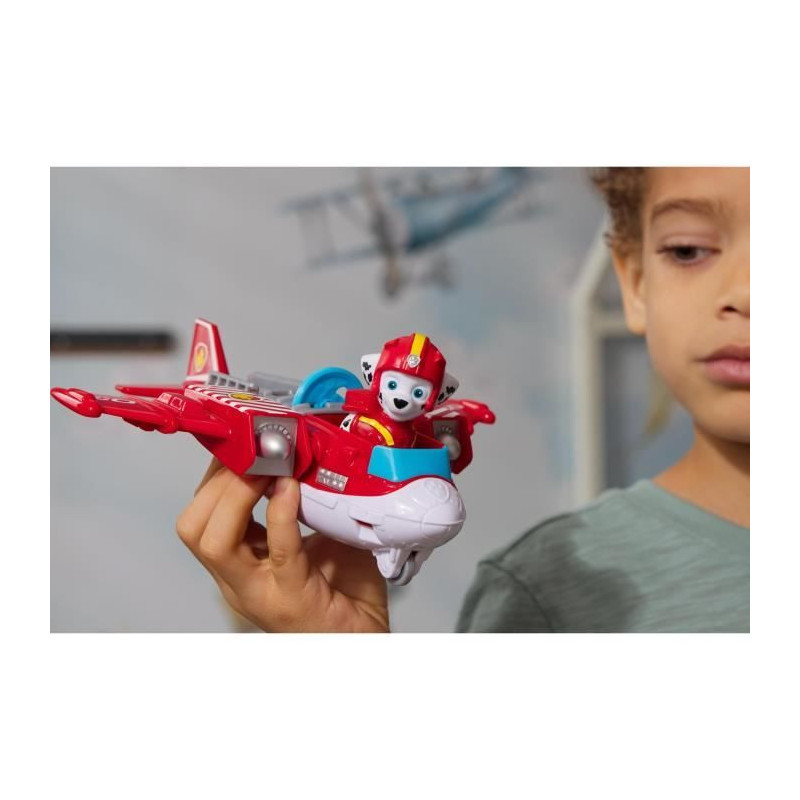 SPIN MASTERVEHICLE + MARCUS AIR RESCUE FIGURE PAW Patrol
