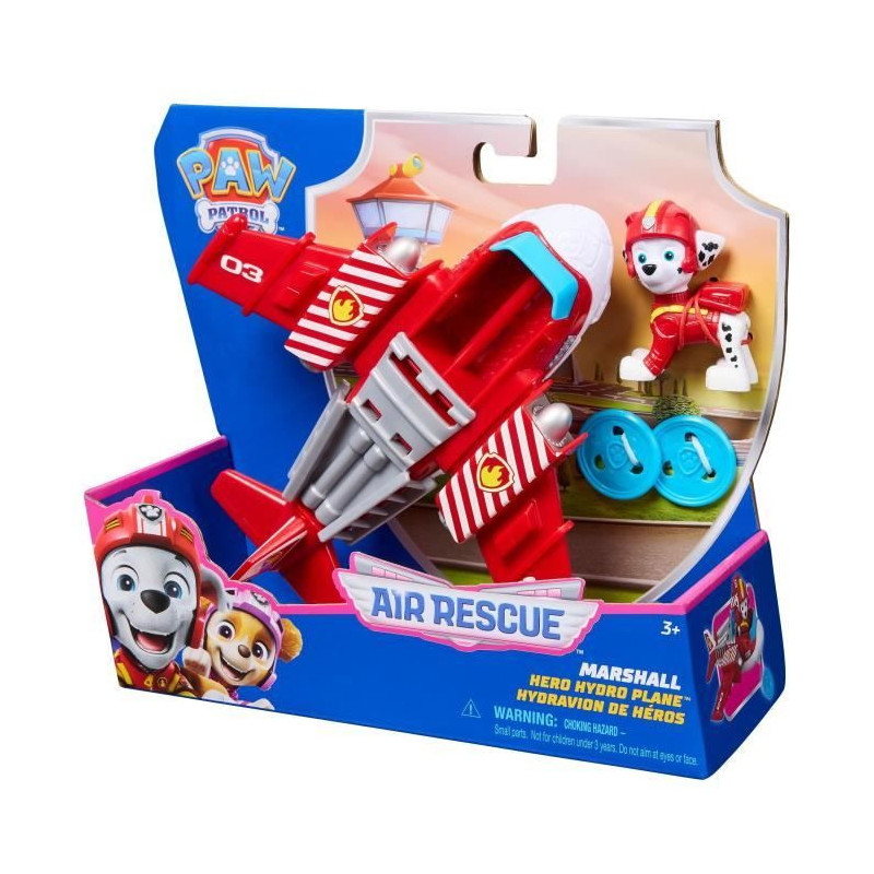 SPIN MASTERVEHICLE + MARCUS AIR RESCUE FIGURE PAW Patrol