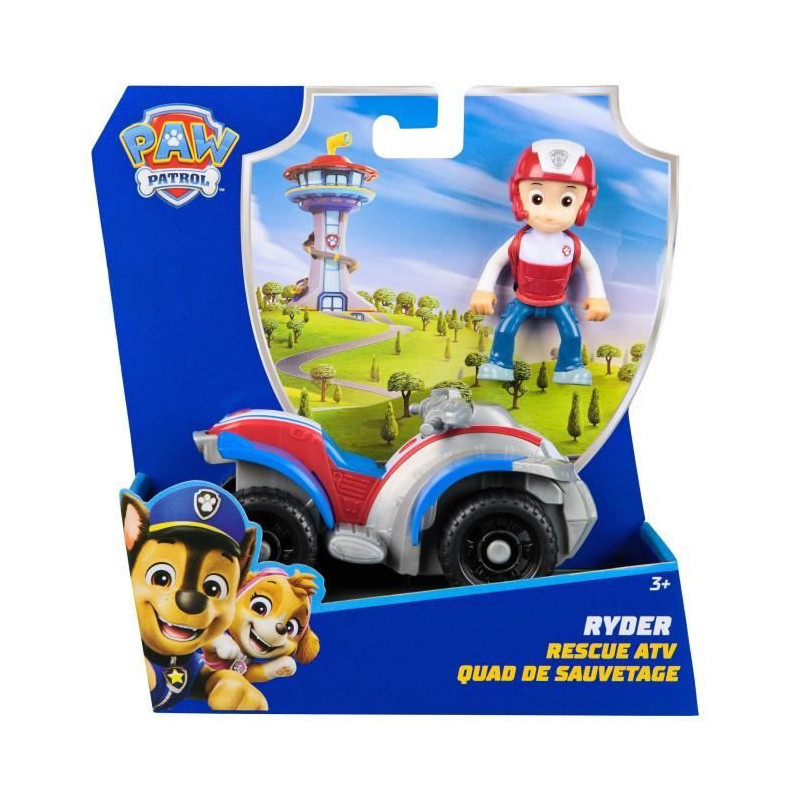 SPIN MASTER VEHICLE + RYDER FIGURE PAW Patrol
