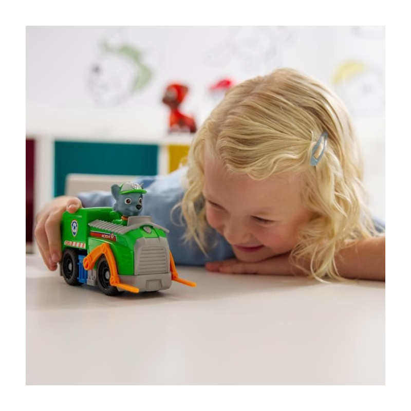 SPIN MASTER VEHICLE + ROCKY FIGURE PAW Patrol