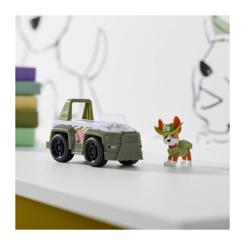 SPIN MASTERVEHICLE + TRACKER FIGURE PAW Patrol