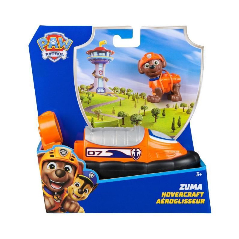 SPIN MASTER VEHICLE + FIGURE ZUMA Paw Patrol
