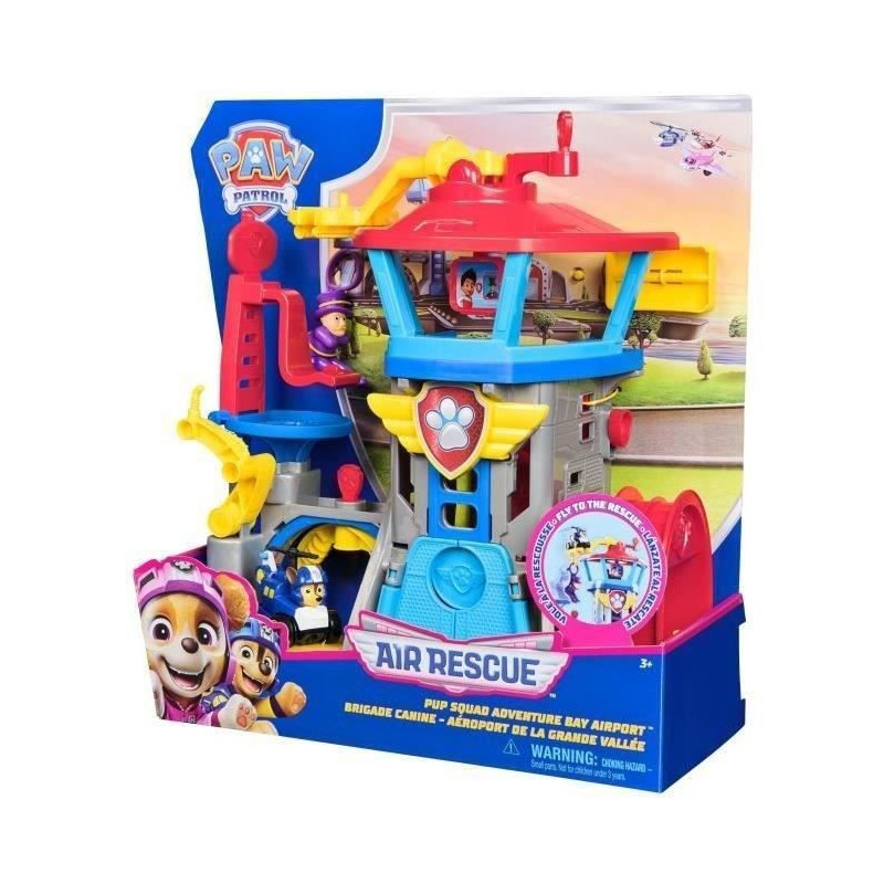 SPIN MASTER AIRPORT HEADQUARTERS PUP SQUAD AIR RESCUE PAW Patrol