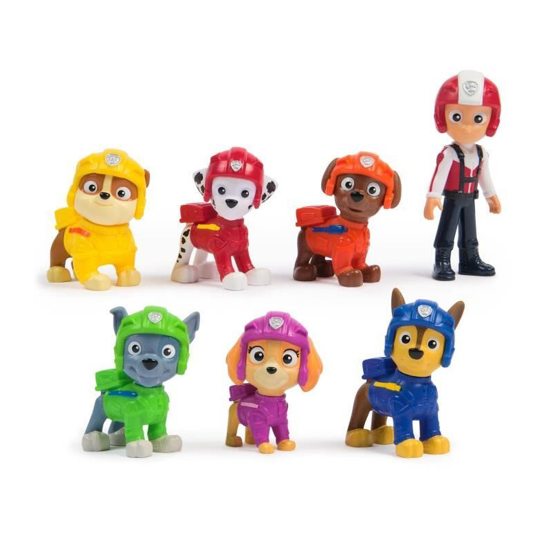 SPIN MASTER MULTIPACK OF 7 AIR RESCUE FIGURES PAW Patrol