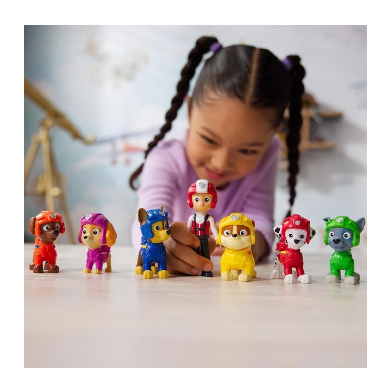 SPIN MASTER MULTIPACK OF 7 AIR RESCUE FIGURES PAW Patrol