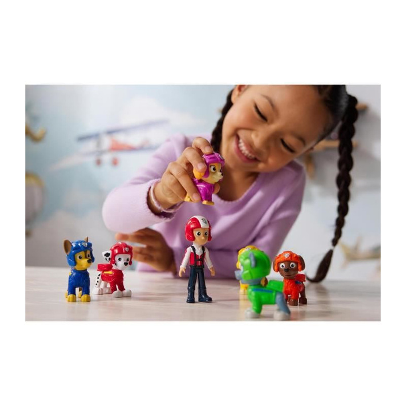 SPIN MASTER MULTIPACK OF 7 AIR RESCUE FIGURES PAW Patrol