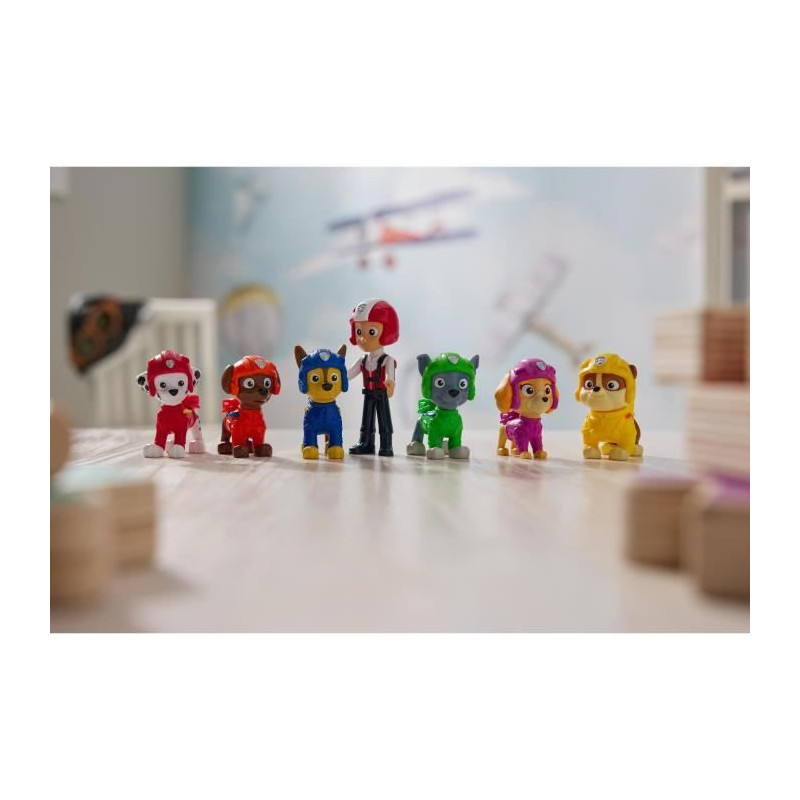 SPIN MASTER MULTIPACK OF 7 AIR RESCUE FIGURES PAW Patrol