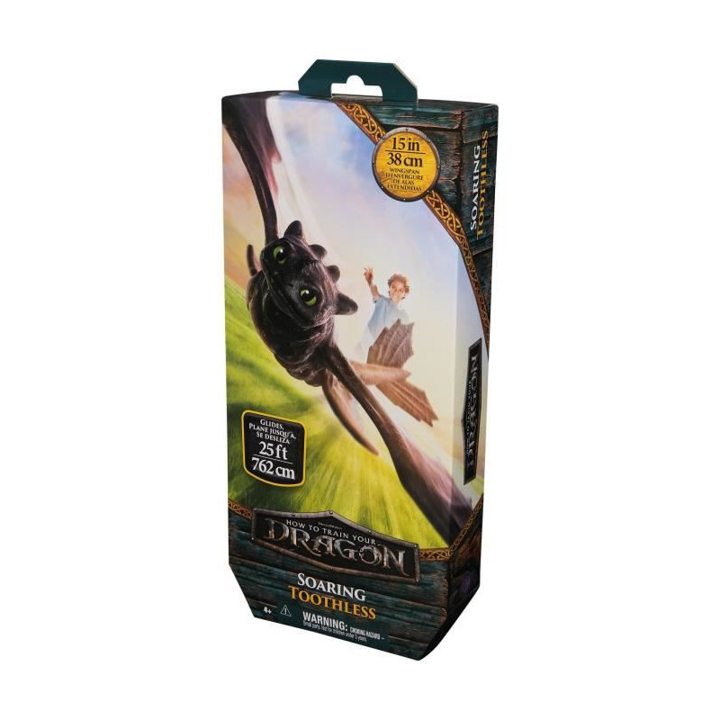 SPIN MASTERFLYING FIGURINE KROKMOU Dragons Movie