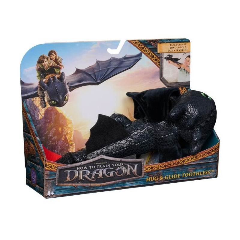 SPIN MASTER DELUXE PLUSH KROKMOU 30 CM Dragons Movie