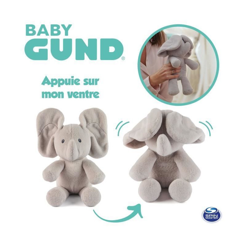 SPIN MASTER HIDE AND SEEK FLAPPY THE ELEPHANT Gund