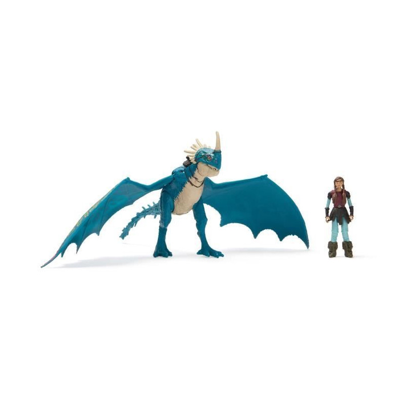 SPIN MASTER PACK DRAGON AND VIKING 25 CM STORM Dragons Movie
