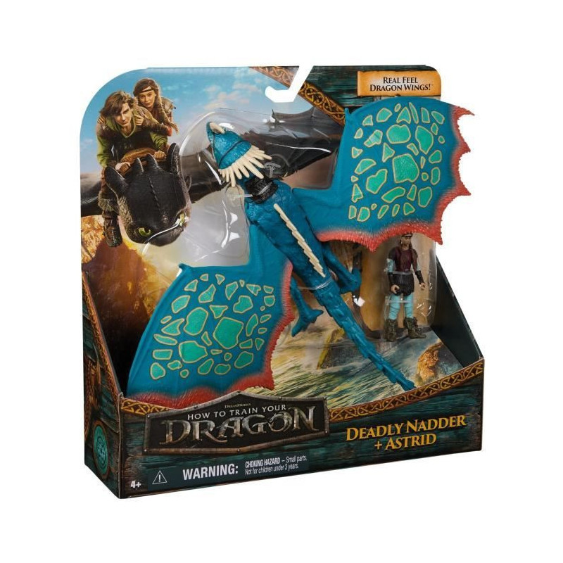 SPIN MASTER PACK DRAGON AND VIKING 25 CM STORM Dragons Movie
