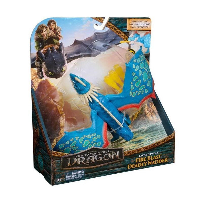 SPIN MASTER FUNCTIONAL DRAGON FIGURE 25 CM STORM Dragons Movie