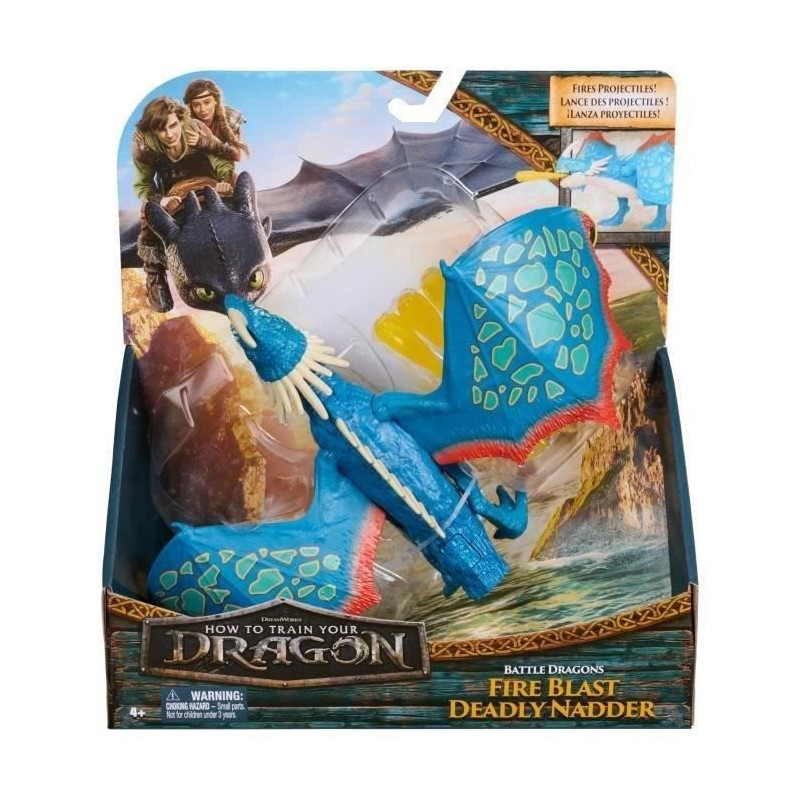 SPIN MASTER FUNCTIONAL DRAGON FIGURE 25 CM STORM Dragons Movie