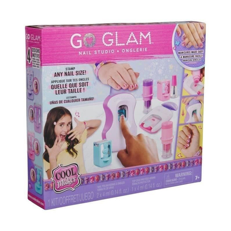 SPIN MASTER COOL MAKER - Go Glam Nail Studio Box