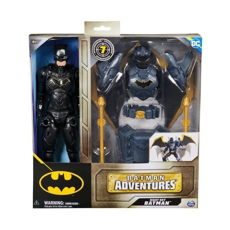 SPIN MASTER PACK FIGURINE 30 CM + AERIAL ACCESSORIES Batman Adventures