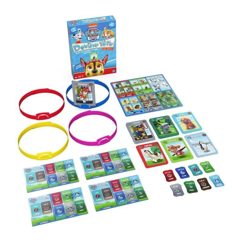 SPIN MASTER GUESS HEAD Paw Patrol