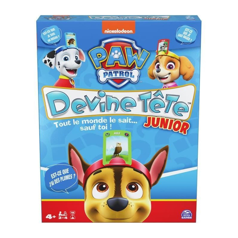 SPIN MASTER GUESS HEAD Paw Patrol