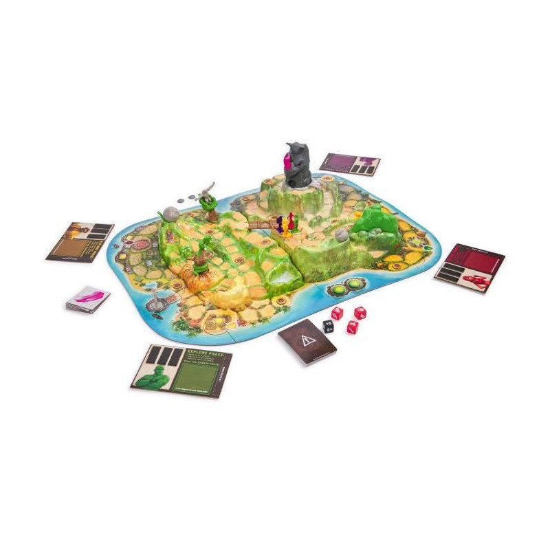 SPIN MASTER JUMANJI Danger Island GAME (3D board)