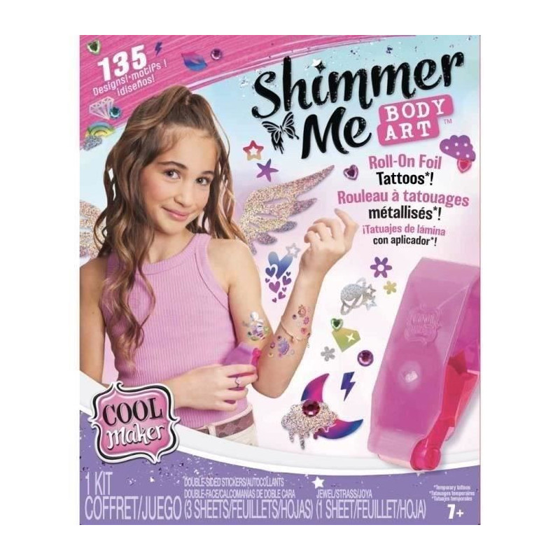 SPIN MASTER COOL MAKER - Shimmer Me Body Art