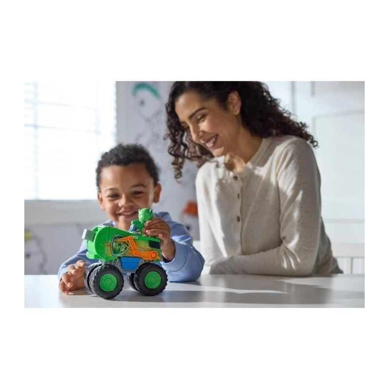 SPIN MASTER VEHICLE + RESCUE WHEELS ROCKY FIGURE Paw Patrol