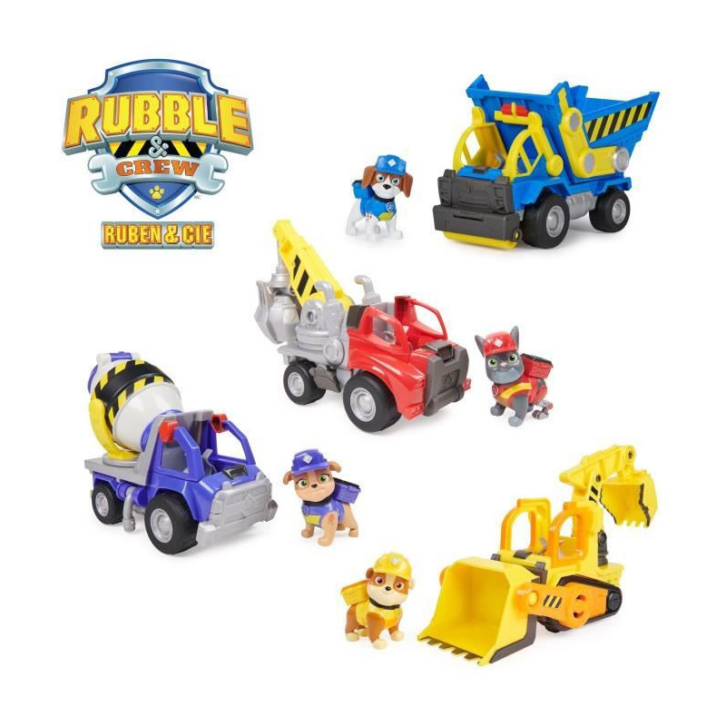 SPIN MASTER VEHICLE + RUBEN FIGURINE Ruben & Company