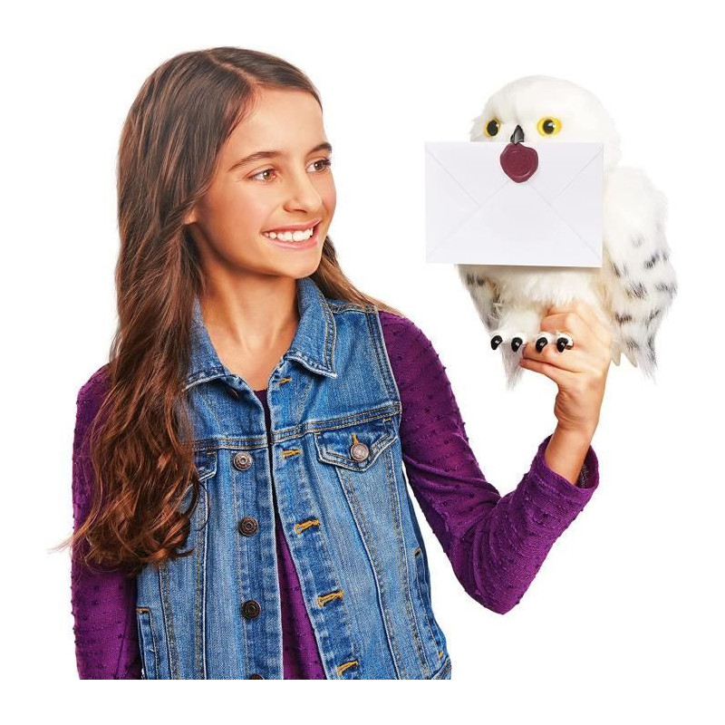 ENCHANTED HEDWIGE Harry Potter Interactive Plush