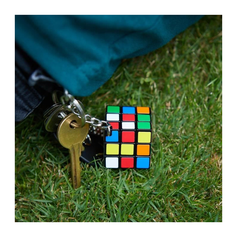 RUBIK'S CUBE 3x3 KEY RING (tray)