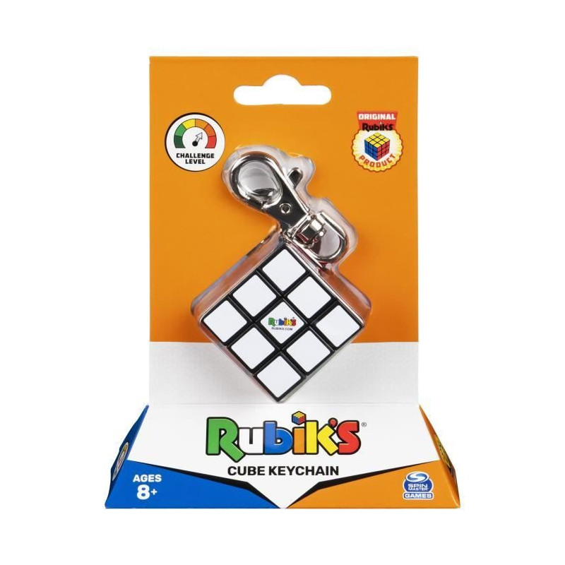 RUBIK'S CUBE 3x3 KEY RING (tray)