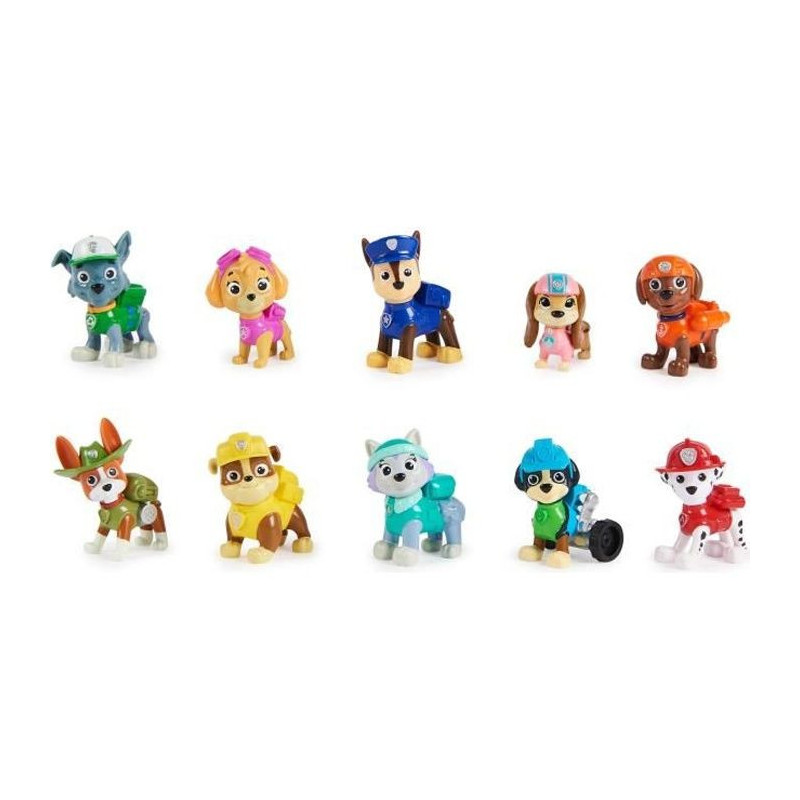 La Pat 'Patrouille - Multipack 10 figurines - 10th birthday La Pat' Pa